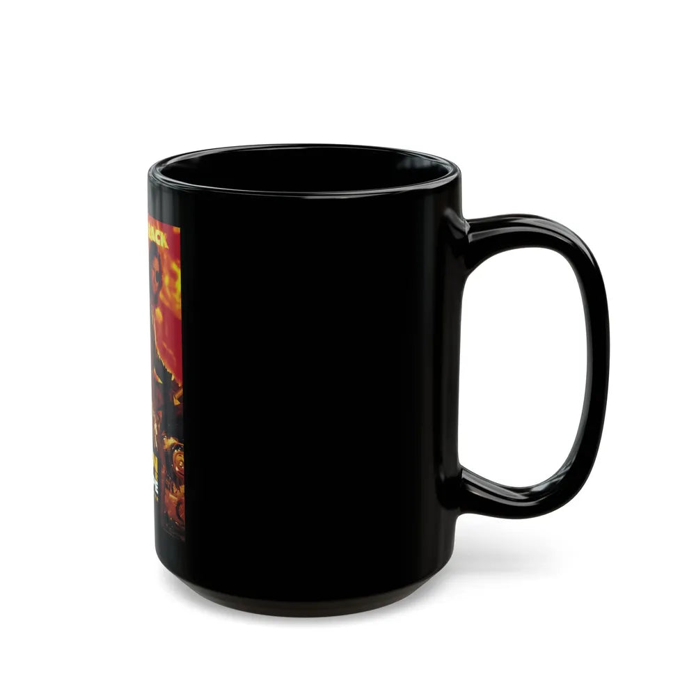 ESCAPE FROM L.A. (TEASER) 1996 Movie Poster - Black Coffee Mug-Go Mug Yourself