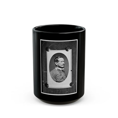 Adams, C.S.A. (U.S. Civil War) Black Coffee Mug-15oz-Go Mug Yourself