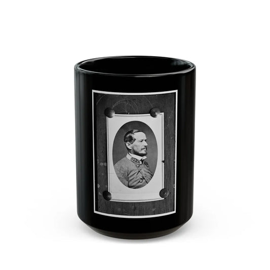 Adams, C.S.A. (U.S. Civil War) Black Coffee Mug-15oz-Go Mug Yourself