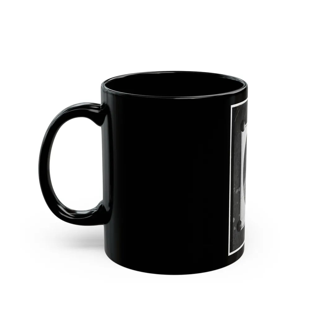 Adams, C.S.A. (U.S. Civil War) Black Coffee Mug-Go Mug Yourself