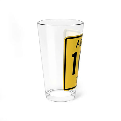 Adams Township Route 101 Coshocton County Ohio (Ohio) (Road Sign) Pint Glss 16oz - Go Mug Yourself