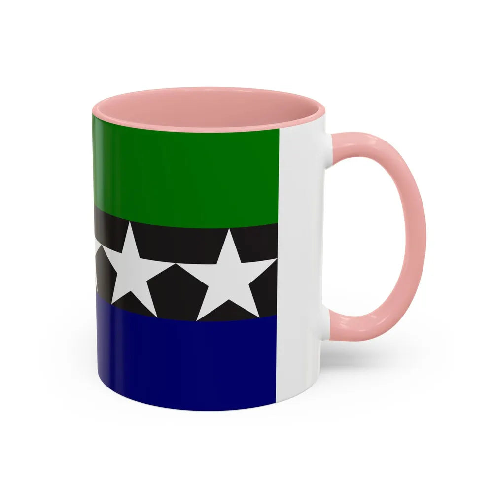 Flag of Aimeliik Palau - Accent Coffee Mug-Go Mug Yourself