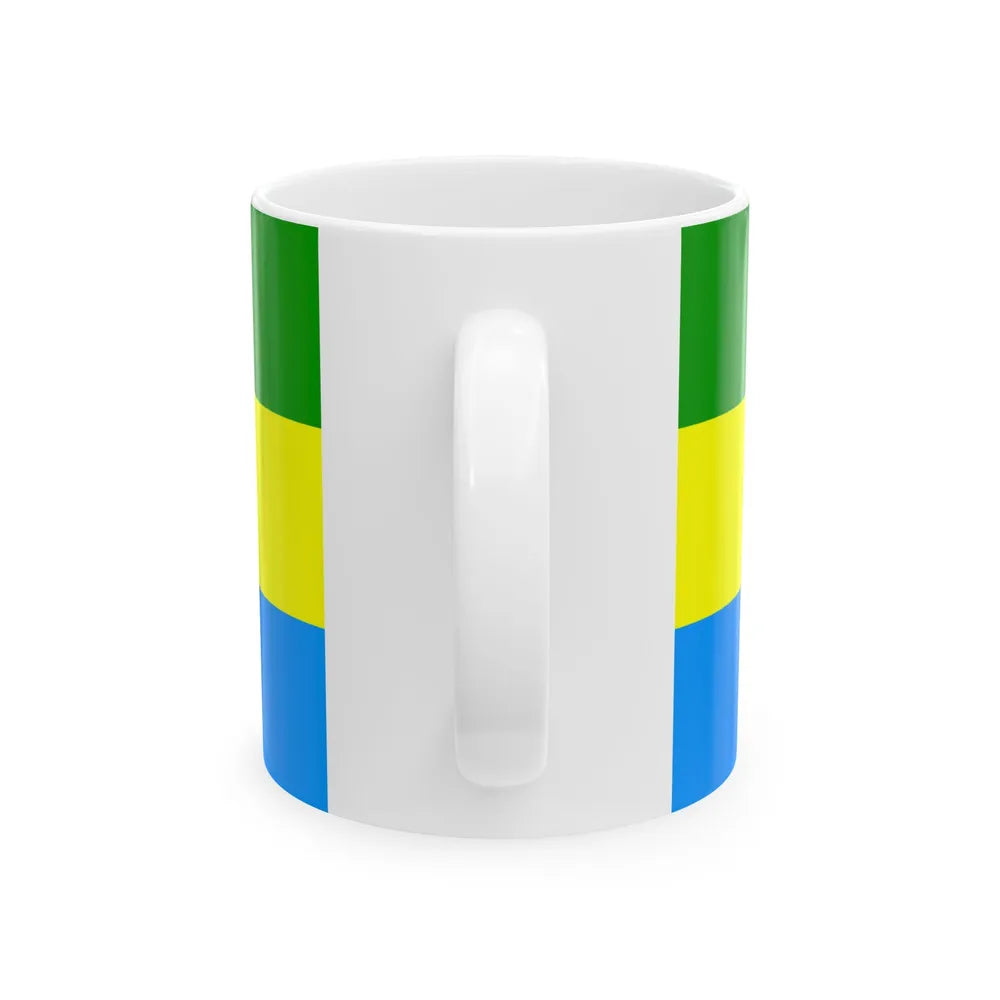 Flag of City of Bandung Indonesia - White Coffee Mug-Go Mug Yourself