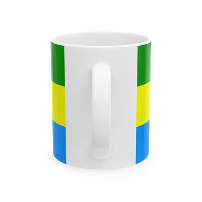 Flag of City of Bandung Indonesia - White Coffee Mug-Go Mug Yourself