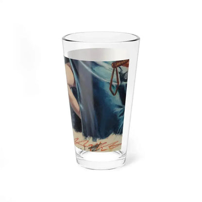 Add Flesh to the Fire, Beacon paperback cover, 1959_ signature - Pint Glass 16oz - Go Mug Yourself