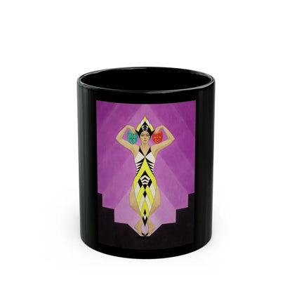 Dorsha Hayes, probable The Dance Magazine cover, circa 1929 - Black Coffee Mug-11oz-Go Mug Yourself