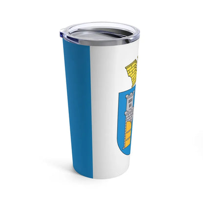 Flag of Ivano Frankivsk Ukraine - Tumbler 20oz-Go Mug Yourself