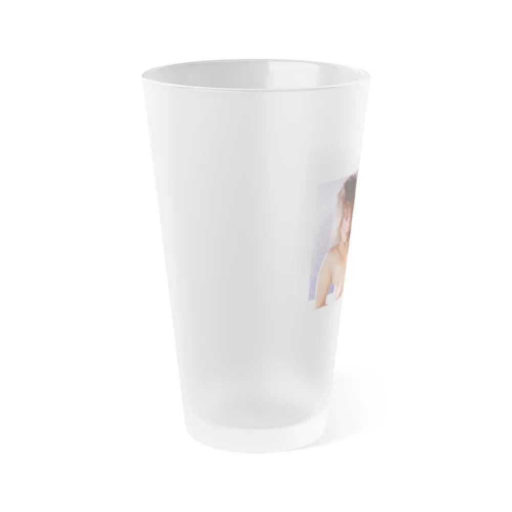 Linda Blair #276 - Topless (Vintage Female Icon) Frosted Pint 16oz-Go Mug Yourself