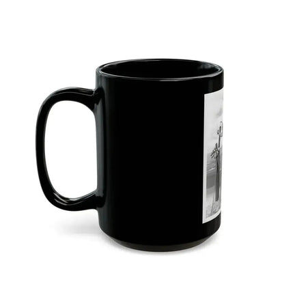 Adele Jergens #01 (Vintage Female Icon) Black Coffee Mug - Go Mug Yourself