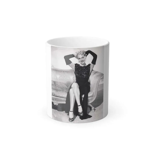 Adele Jergens #02 (Vintage Female Icon) Color Changing Mug 11oz 11oz - Go Mug Yourself
