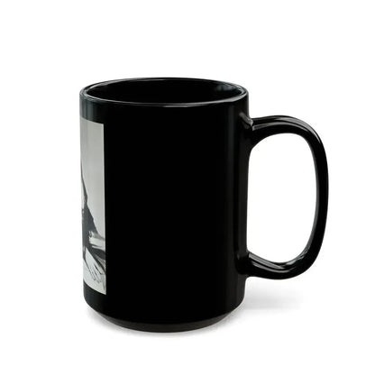 Adele Jergens #05 (Vintage Female Icon) Black Coffee Mug - Go Mug Yourself