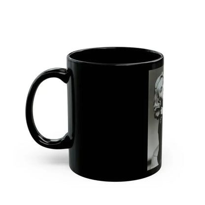 Adele Jergens #05 (Vintage Female Icon) Black Coffee Mug - Go Mug Yourself