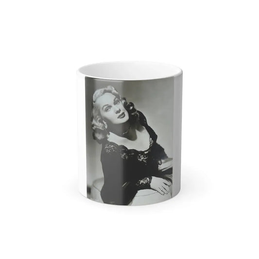 Adele Jergens #05 (Vintage Female Icon) Color Changing Mug 11oz 11oz - Go Mug Yourself