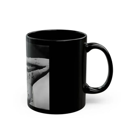 Adele Jergens #08 (Vintage Female Icon) Black Coffee Mug - Go Mug Yourself