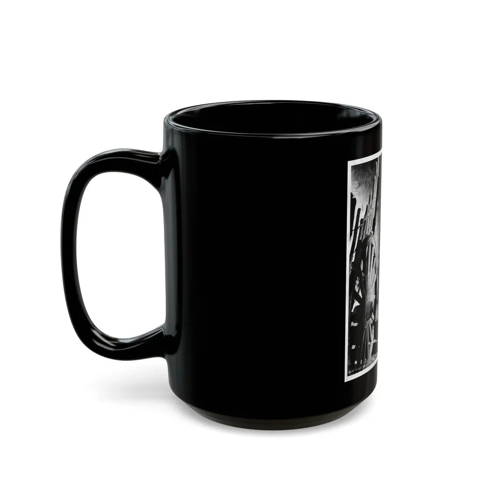 Adele Jergens #09 (Vintage Female Icon) Black Coffee Mug-Go Mug Yourself