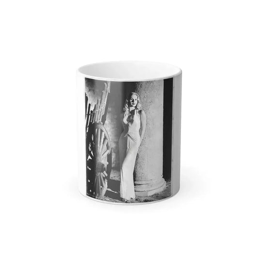 Adele Jergens #09 (Vintage Female Icon) Color Changing Mug 11oz 11oz - Go Mug Yourself