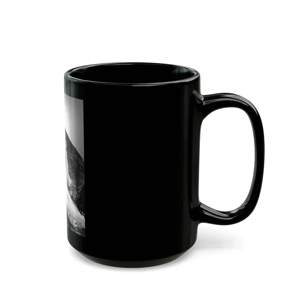 Adele Jergens #101 - 8x10 Vintage B&W Full Body Glamour Promo Photo for ''The Fuller Brush Man'' '48 (Vintage Female Icon) Black Coffee Mug - Go Mug Yourself