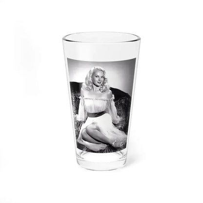 Adele Jergens #101 - 8x10 Vintage B&W Full Body Glamour Promo Photo for ''The Fuller Brush Man'' '48 (Vintage Female Icon) Pint Glass 16oz 16oz - Go Mug Yourself