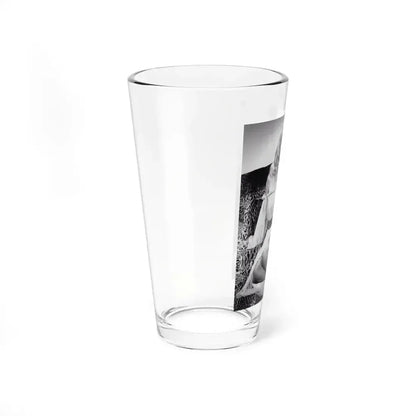Adele Jergens #101 - 8x10 Vintage B&W Full Body Glamour Promo Photo for ''The Fuller Brush Man'' '48 (Vintage Female Icon) Pint Glass 16oz - Go Mug Yourself
