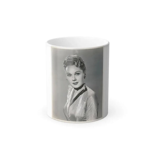Adele Jergens #104 (Vintage Female Icon) Color Changing Coffee Mug 11oz - Go Mug Yourself