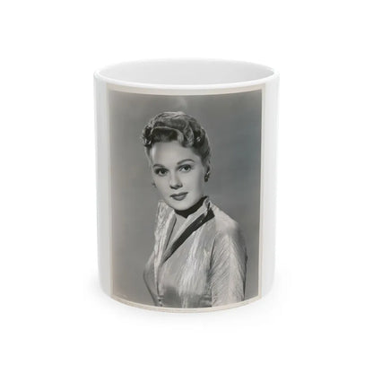 Adele Jergens #104 (Vintage Female Icon) White Coffee Mug-11oz-Go Mug Yourself