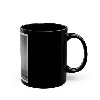 Adele Jergens #120 - 8x10 B&W Photo of Full Body 2-Piece Swimsuit Cheesecake Photo (Vintage Female Icon) Black Coffee Mug - Go Mug Yourself