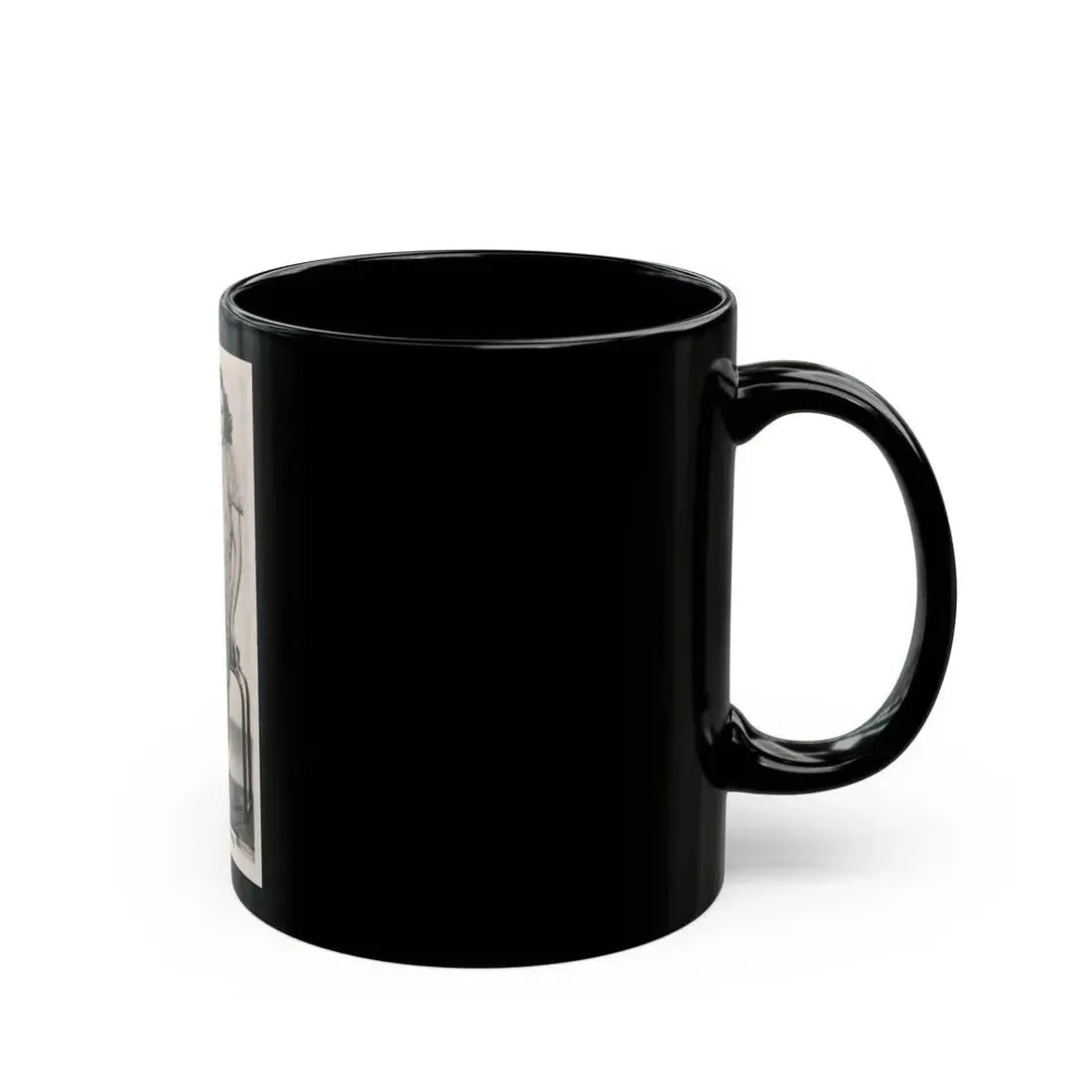 Adele Jergens #123 - Mid or Late 1930's Tiny Trading Card (Vintage Female Icon) Black Coffee Mug - Go Mug Yourself