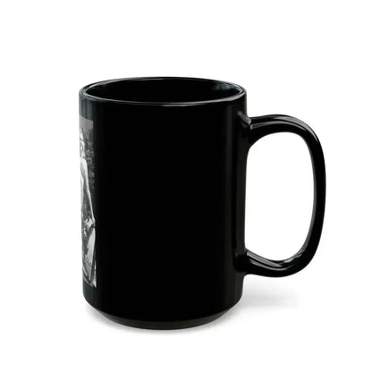 Adele Jergens #126 (Vintage Female Icon) Black Coffee Mug - Go Mug Yourself