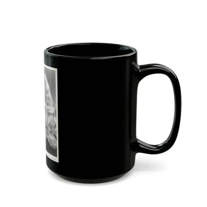 Adele Jergens #127 (Vintage Female Icon) Black Coffee Mug - Go Mug Yourself