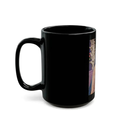 Adele Jergens #128 (Vintage Female Icon) Black Coffee Mug - Go Mug Yourself