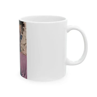 Adele Jergens #128 (Vintage Female Icon) White Coffee Mug - Go Mug Yourself