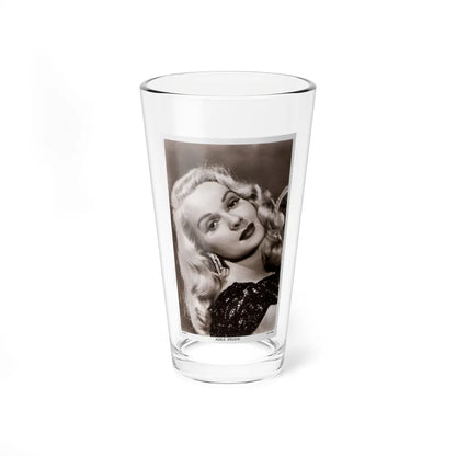 Adele Jergens #13 (Vintage Female Icon) Pint Glass 16oz-16oz-Go Mug Yourself