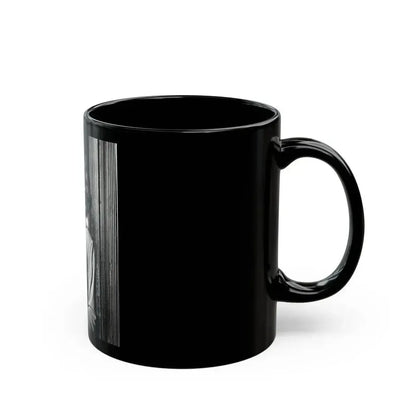 Adele Jergens #130 (Vintage Female Icon) Black Coffee Mug - Go Mug Yourself