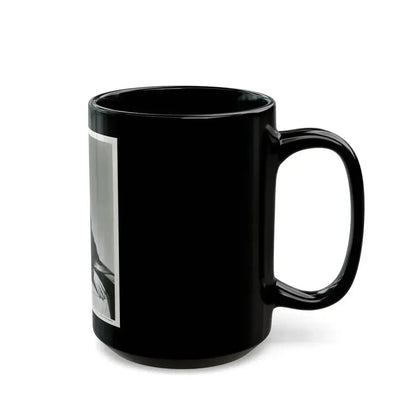 Adele Jergens #131 (Vintage Female Icon) Black Coffee Mug - Go Mug Yourself
