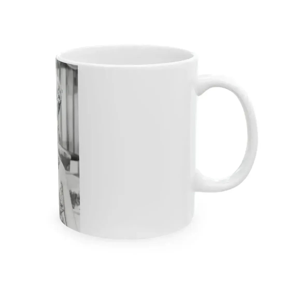 Adele Jergens #132 (Vintage Female Icon) White Coffee Mug - Go Mug Yourself