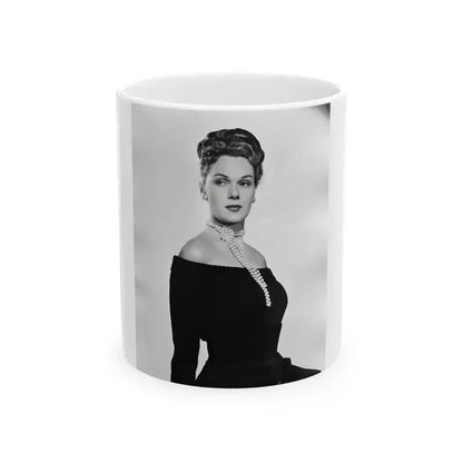 Adele Jergens #134 (Vintage Female Icon) White Coffee Mug 11oz - Go Mug Yourself