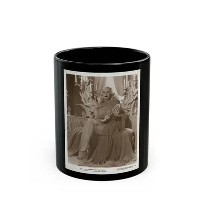 Adele Jergens #143 (Vintage Female Icon) Black Coffee Mug 11oz - Go Mug Yourself