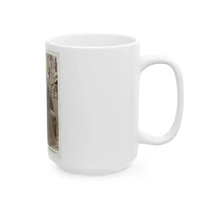 Adele Jergens #143 (Vintage Female Icon) White Coffee Mug - Go Mug Yourself