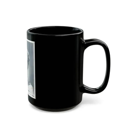 Adele Jergens #151 (Vintage Female Icon) Black Coffee Mug - Go Mug Yourself