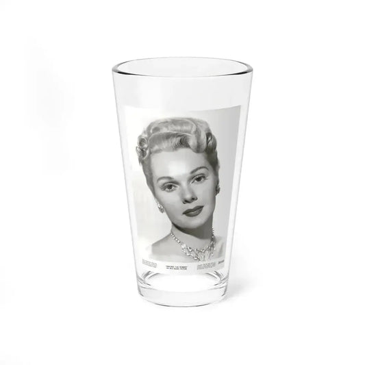 Adele Jergens #153 - 7x9.5 Vintage B&W Glamour Promo Portrait for ''Armored Car Robbery'' '50 (Vintage Female Icon) Pint Glass 16oz 16oz - Go Mug Yourself