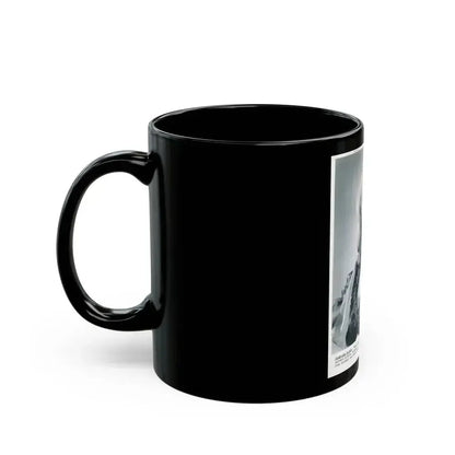 Adele Jergens #155 (Vintage Female Icon) Black Coffee Mug - Go Mug Yourself