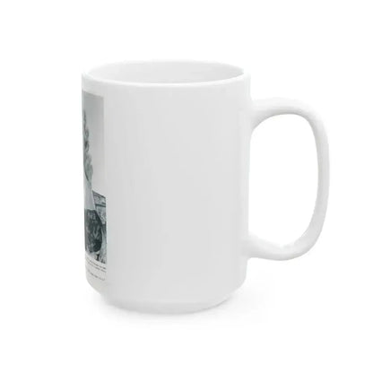 Adele Jergens #155 (Vintage Female Icon) White Coffee Mug - Go Mug Yourself