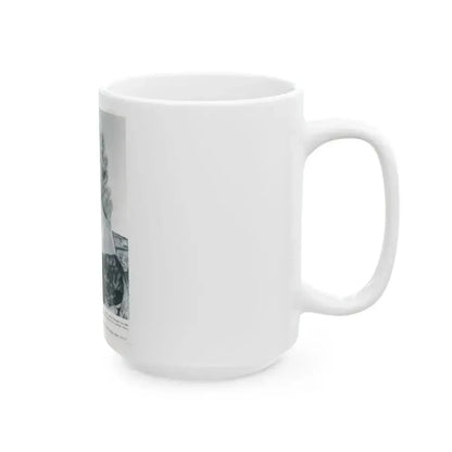 Adele Jergens #155 (Vintage Female Icon) White Coffee Mug - Go Mug Yourself