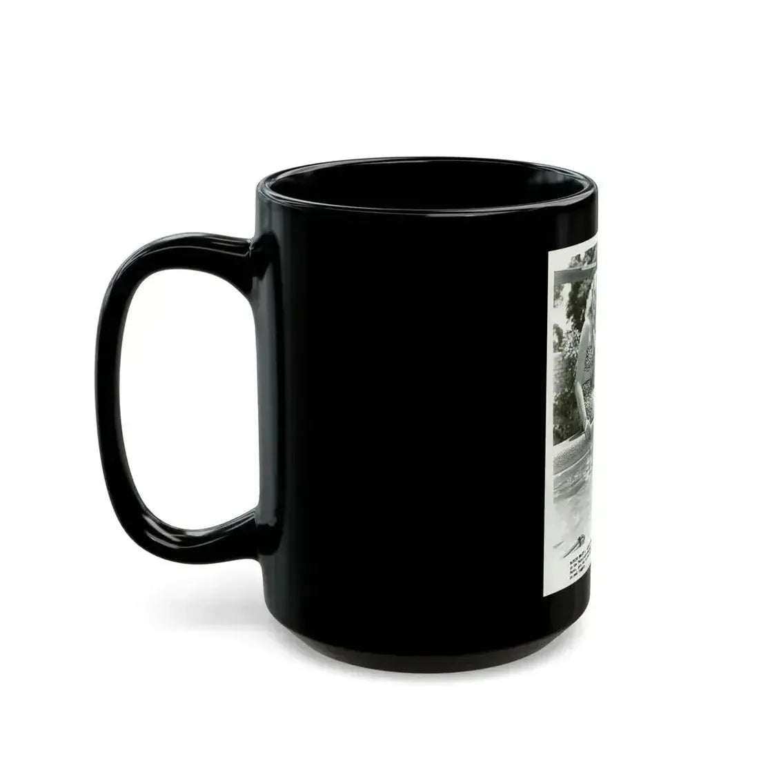 Adele Jergens #156 (Vintage Female Icon) Black Coffee Mug - Go Mug Yourself