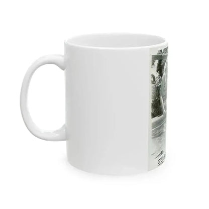 Adele Jergens #156 (Vintage Female Icon) White Coffee Mug - Go Mug Yourself