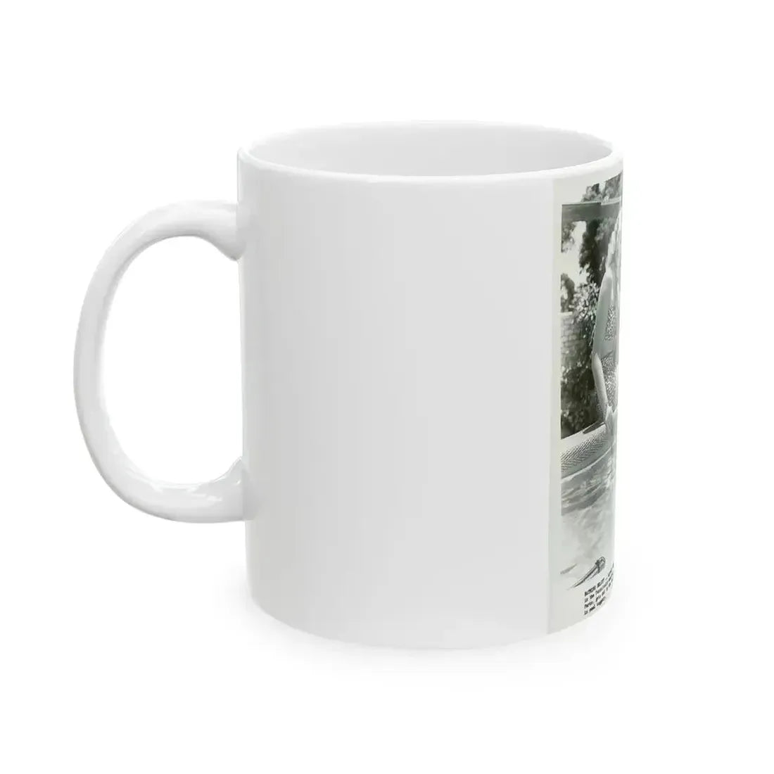 Adele Jergens #156 (Vintage Female Icon) White Coffee Mug - Go Mug Yourself