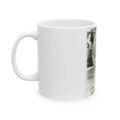 Adele Jergens #156 (Vintage Female Icon) White Coffee Mug - Go Mug Yourself