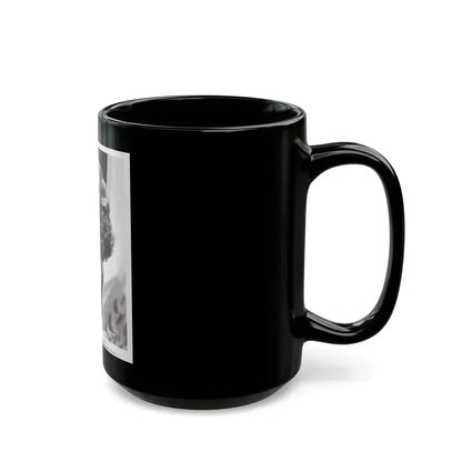 Adele Jergens #183 (Vintage Female Icon) Black Coffee Mug - Go Mug Yourself