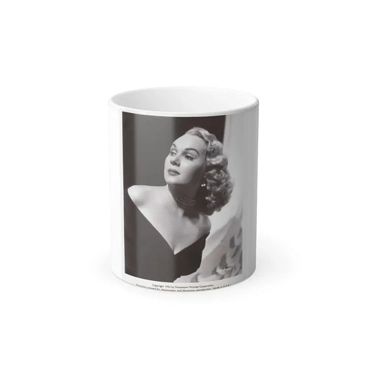 Adele Jergens #183 (Vintage Female Icon) Color Changing Coffee Mug 11oz - Go Mug Yourself