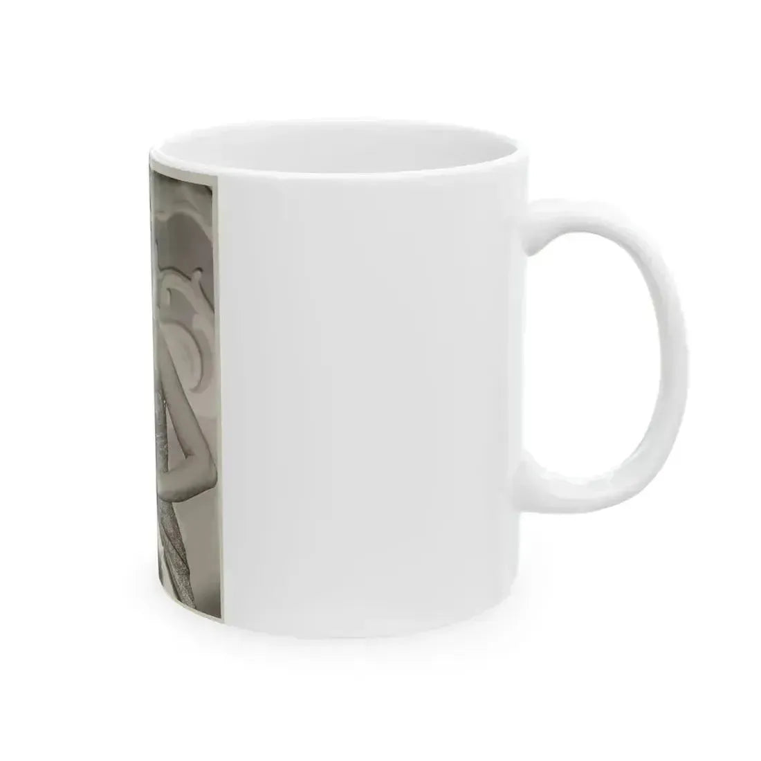 Adele Jergens #185 (Vintage Female Icon) White Coffee Mug - Go Mug Yourself